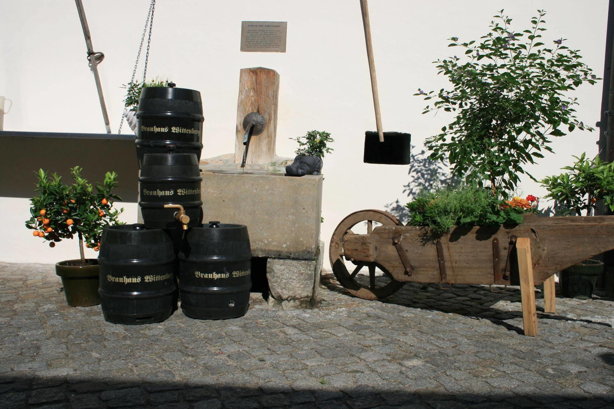 Hotel Brauhaus Wittenberg Kültér fotó