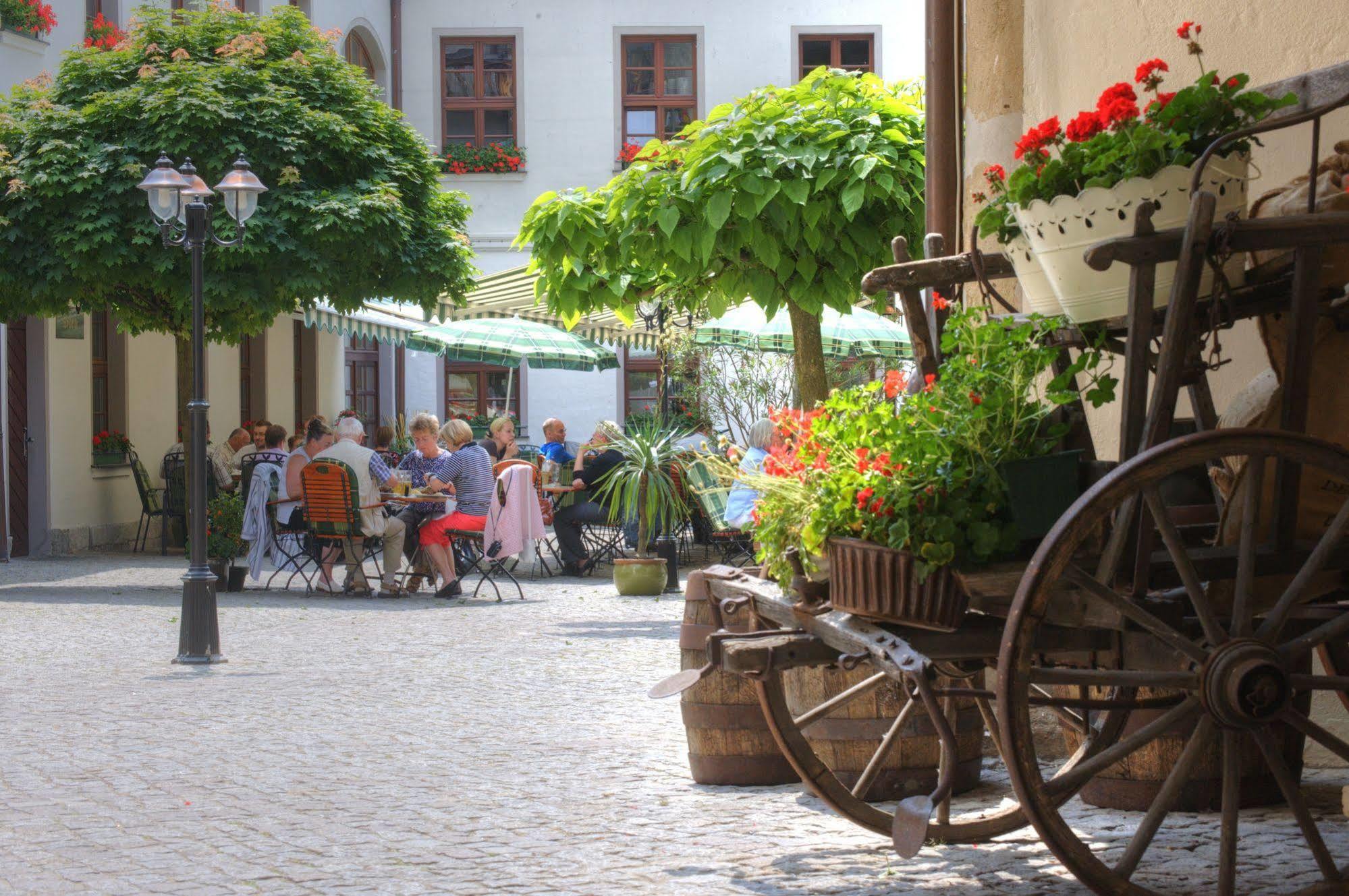 Hotel Brauhaus Wittenberg Kültér fotó